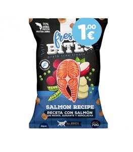 SNACKS FRESH BITES GRAIN FREE SALMON 